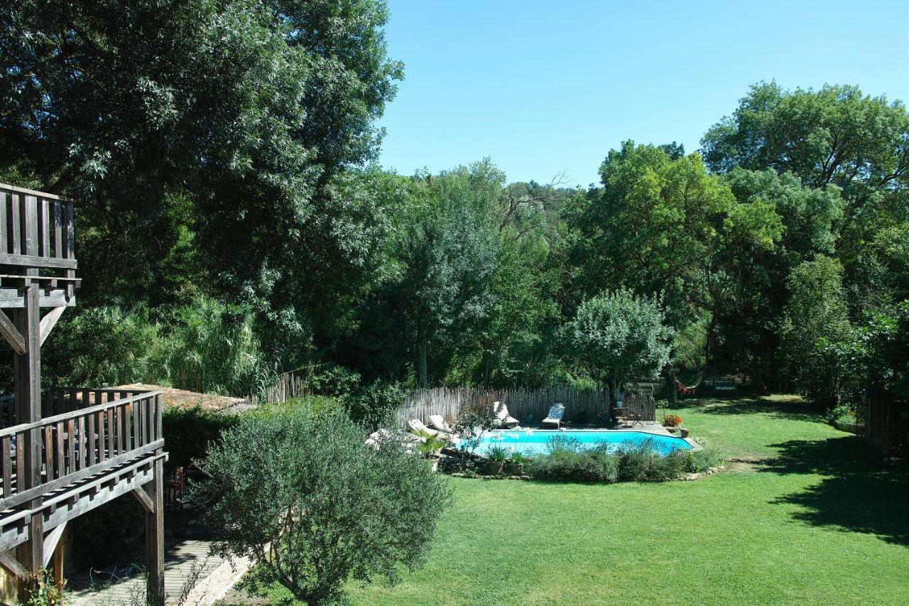 Le Moulin De Picaud Bed and Breakfast Grans Exterior foto